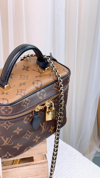 LV Reverse Monogram Vanity PM