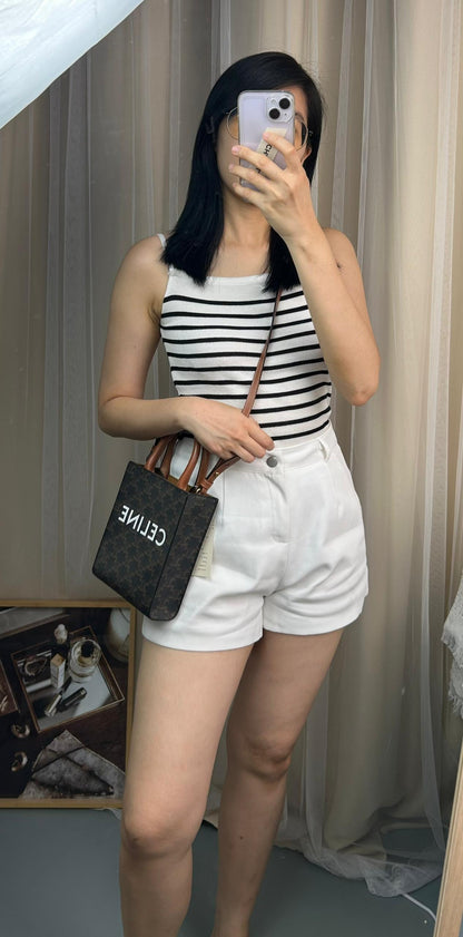 Celine Triomphe Vertical Mini Cabas