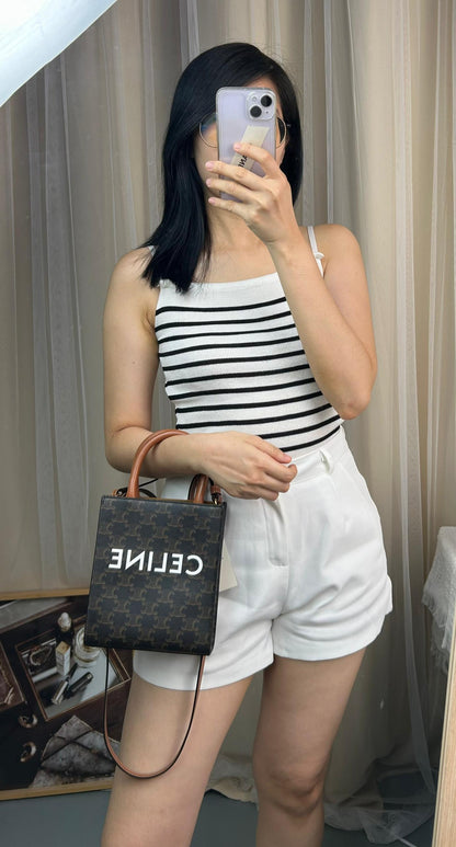 Celine Triomphe Vertical Mini Cabas