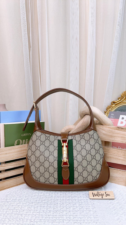 Gucci Medium GG Supreme Jackie 1961 Hobo