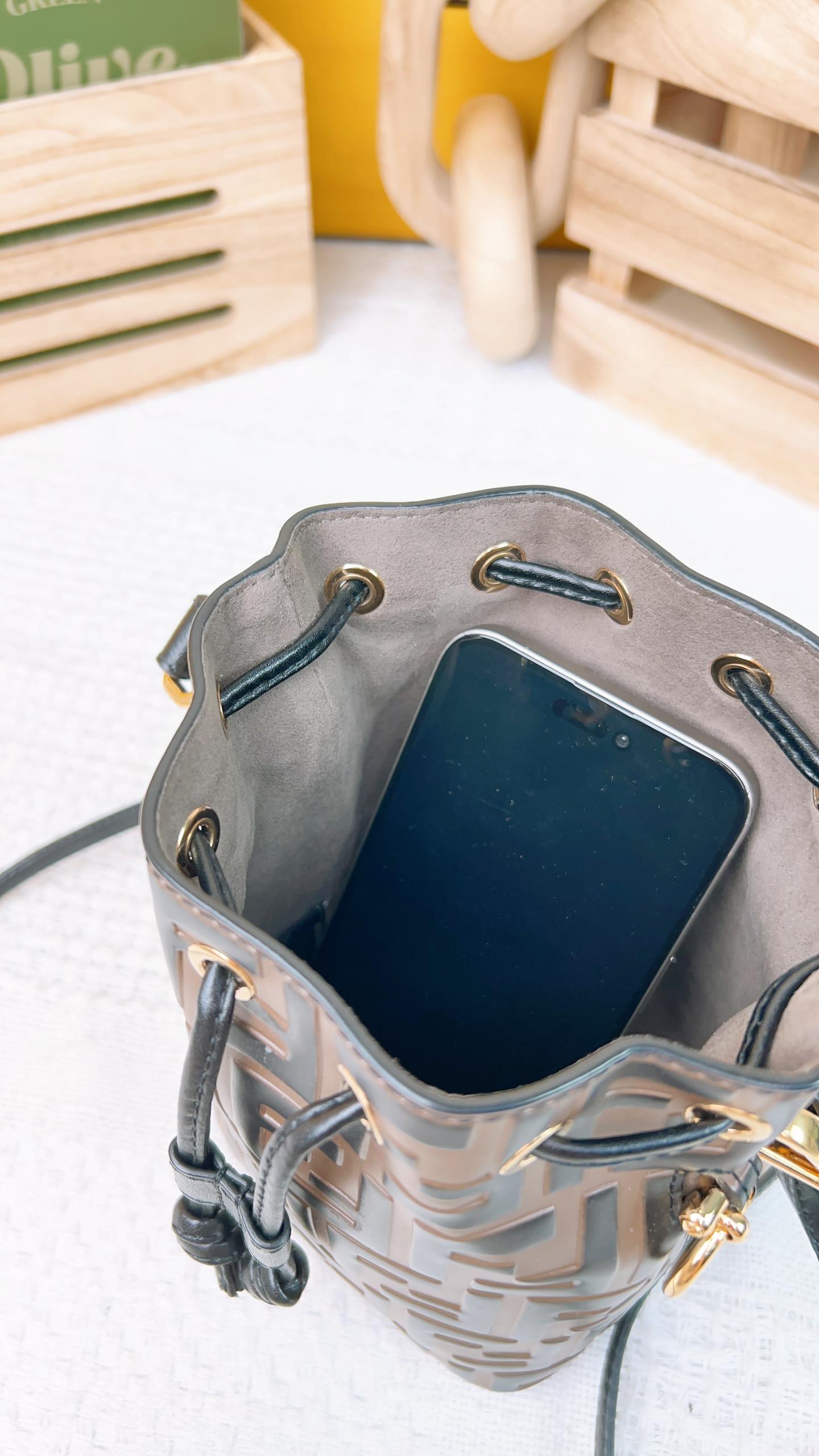 Fendi Brown Mini Mon Tresor