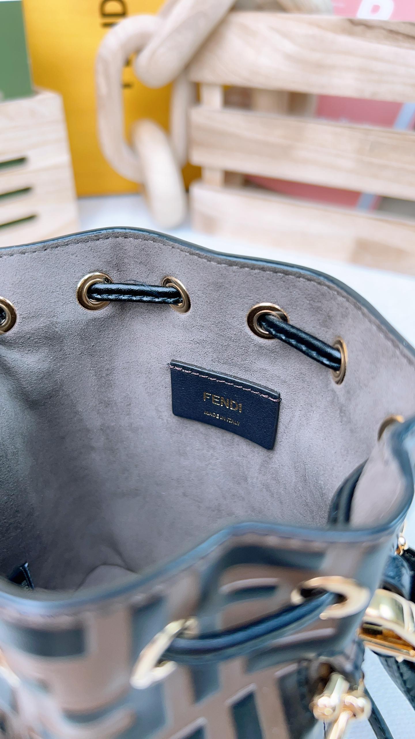 Fendi Brown Mini Mon Tresor