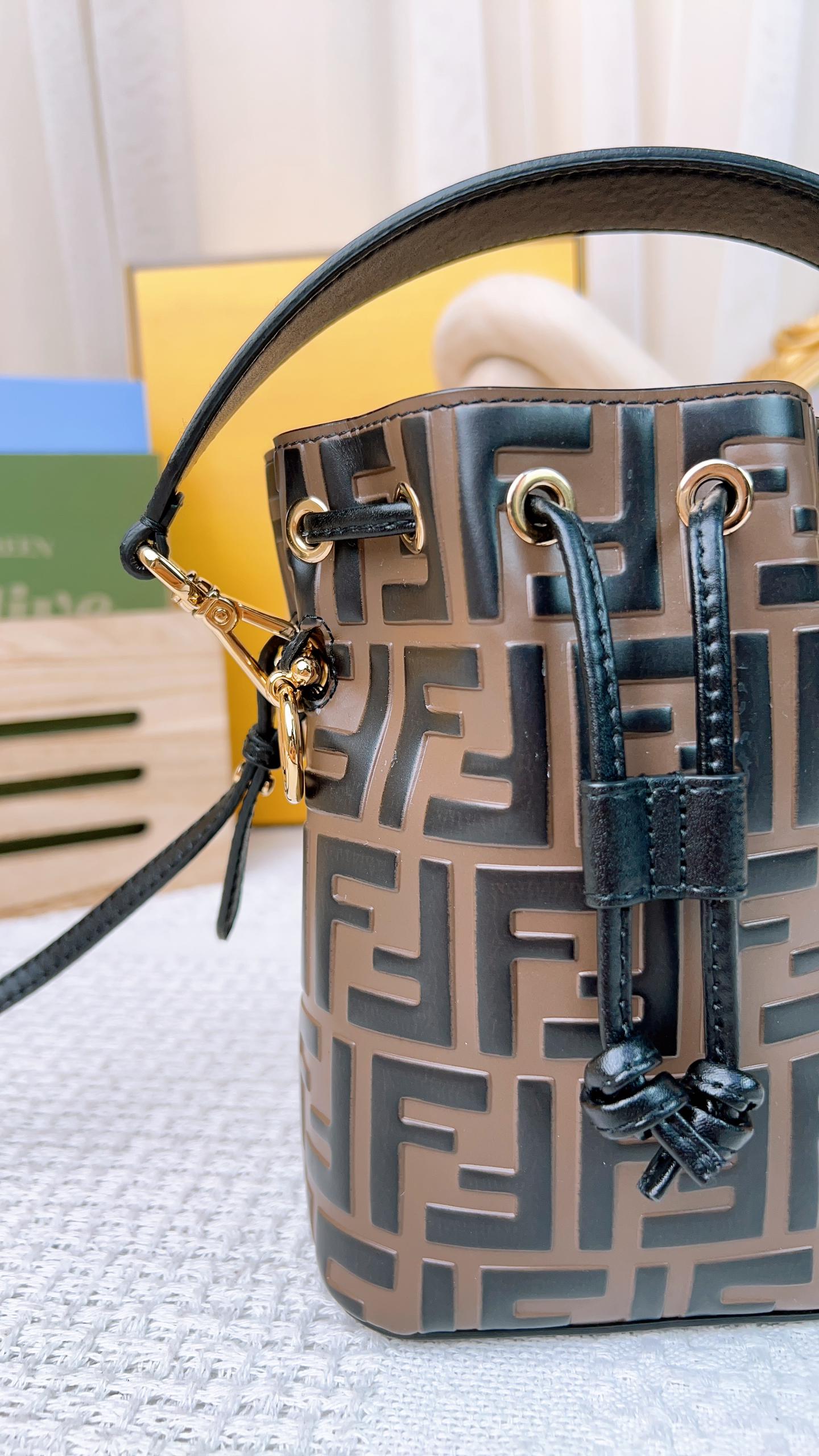 Fendi Brown Mini Mon Tresor