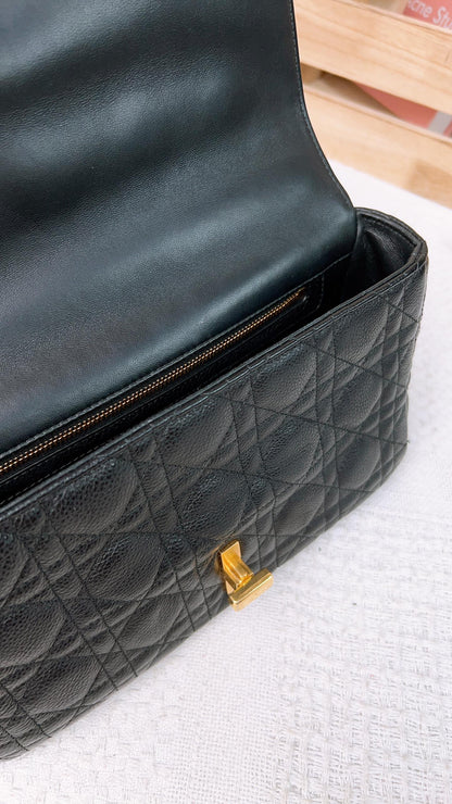 Dior Black Medium Caro (GHW)