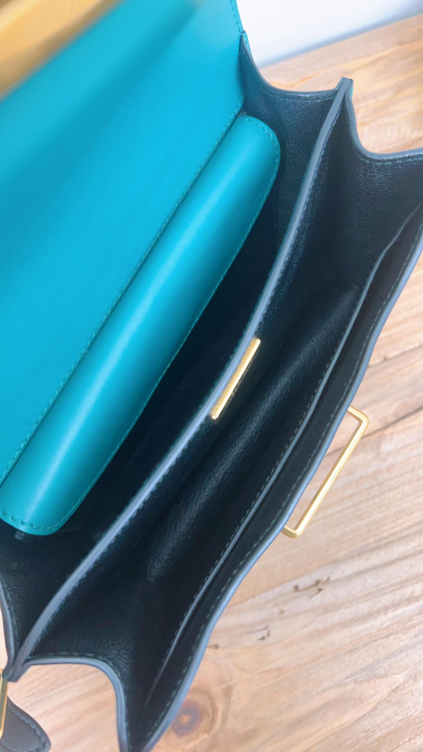 Prada Cahier Biliardo Green Black (GHW)