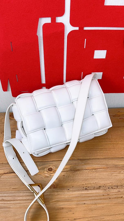 BV White Padded Casette