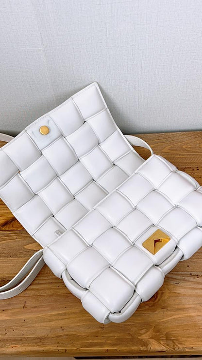 BV White Padded Casette