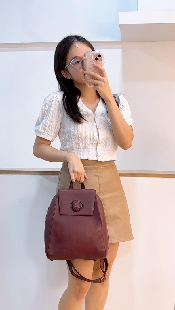 Bordeaux Must de Cartier Backpack