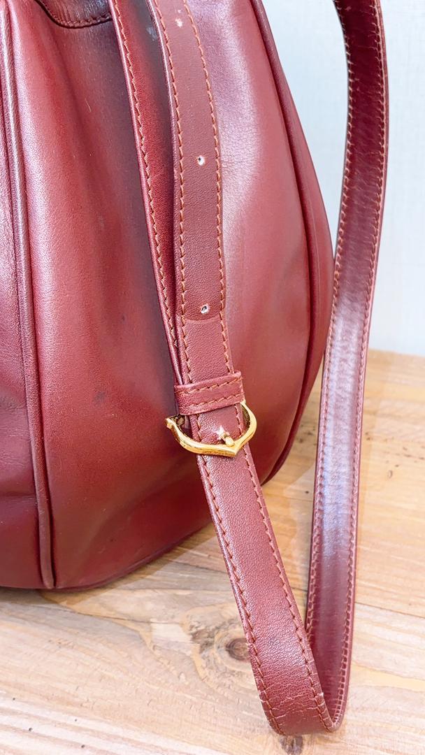 Bordeaux Must de Cartier Bucket Bag