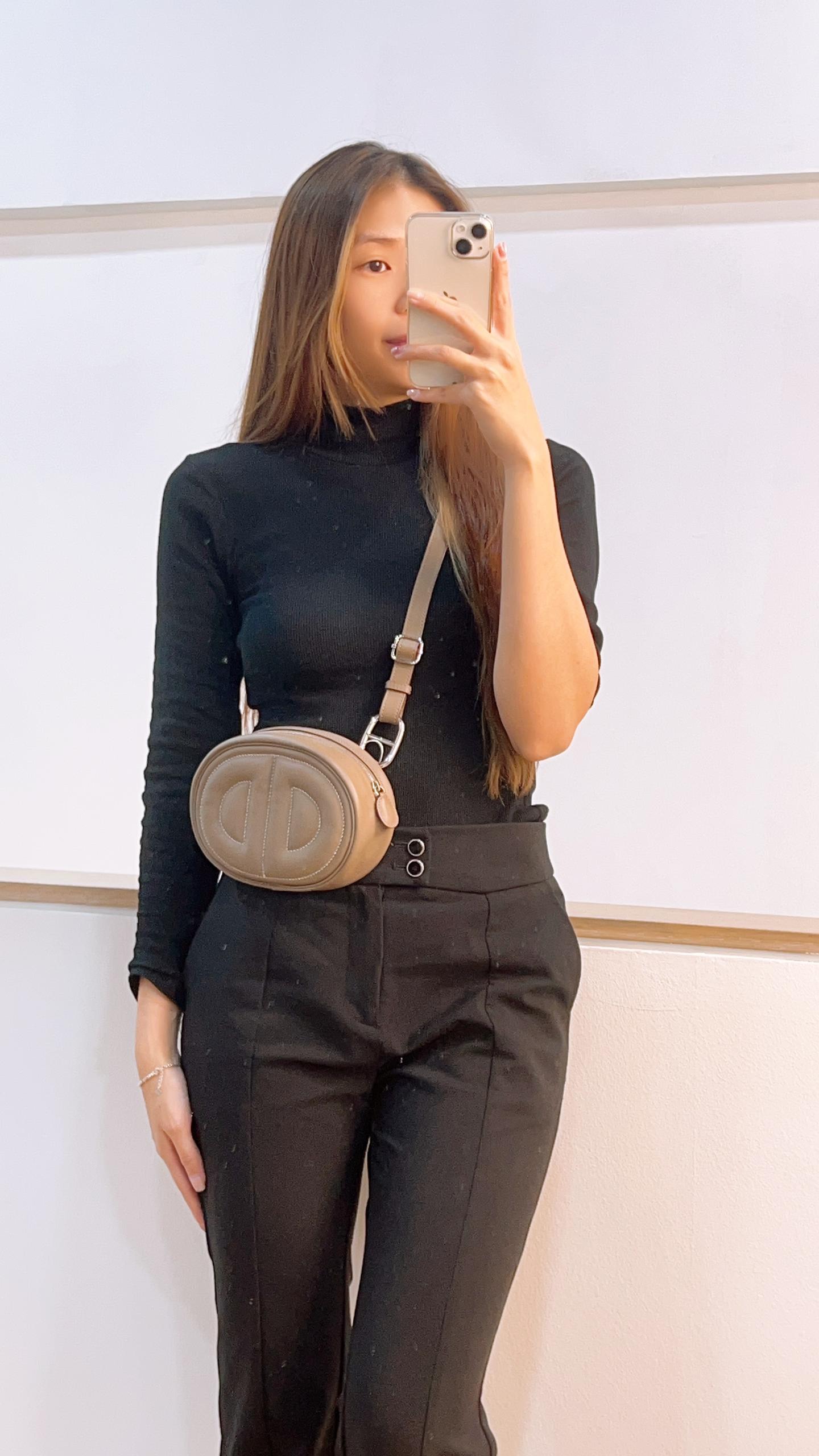 Hermes Etoupe In The Loop Belt Bag (PHW)