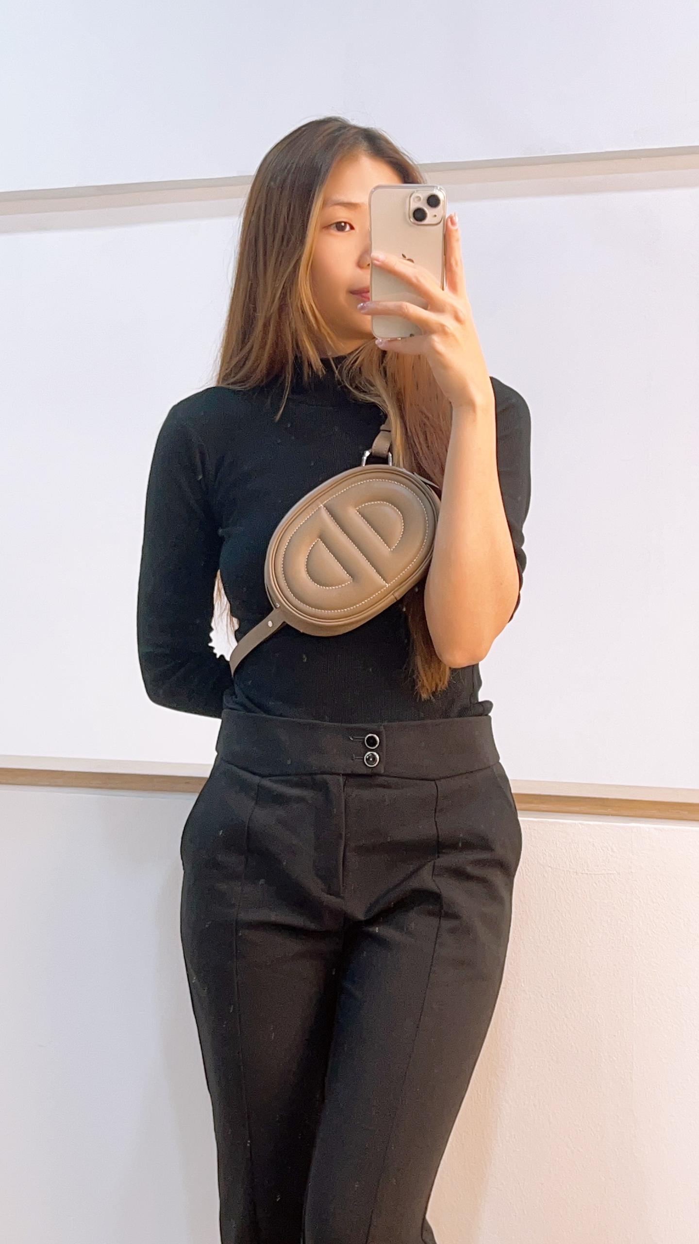 Hermes Etoupe In The Loop Belt Bag (PHW)