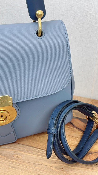 Burberry Medium DK88 Top Handle Bag in Trench Calfskin