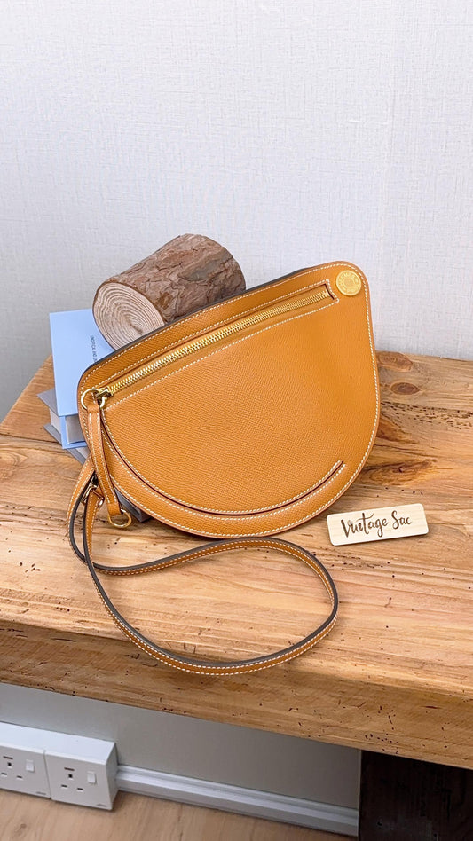 Hermes Gold Epsom Petite Course Bag (GHW)