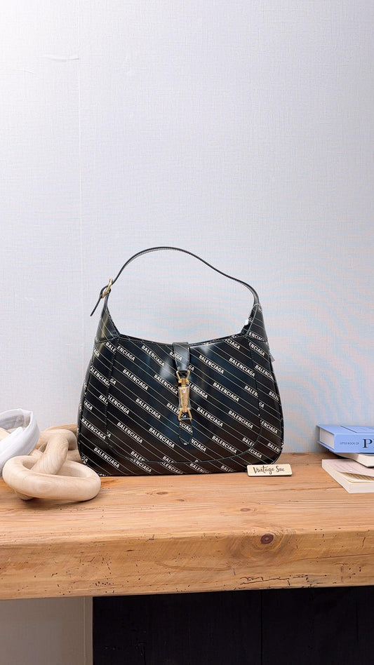 Balenciaga Black Hacker Project 1961 Hobo