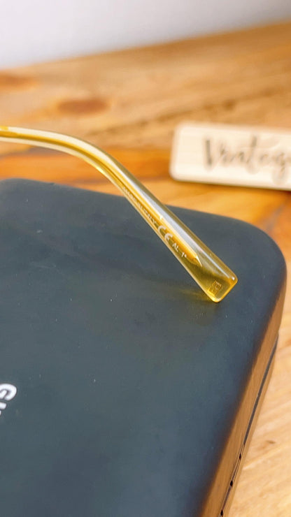 Givenchy GV7173/S Yellow Acetate Square Sunglasses