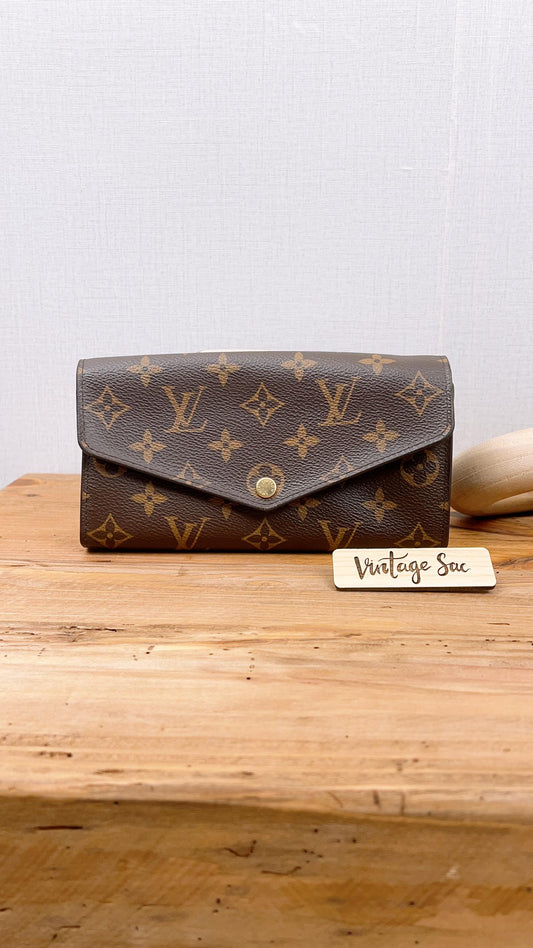 LV Monogram Sarah Wallet