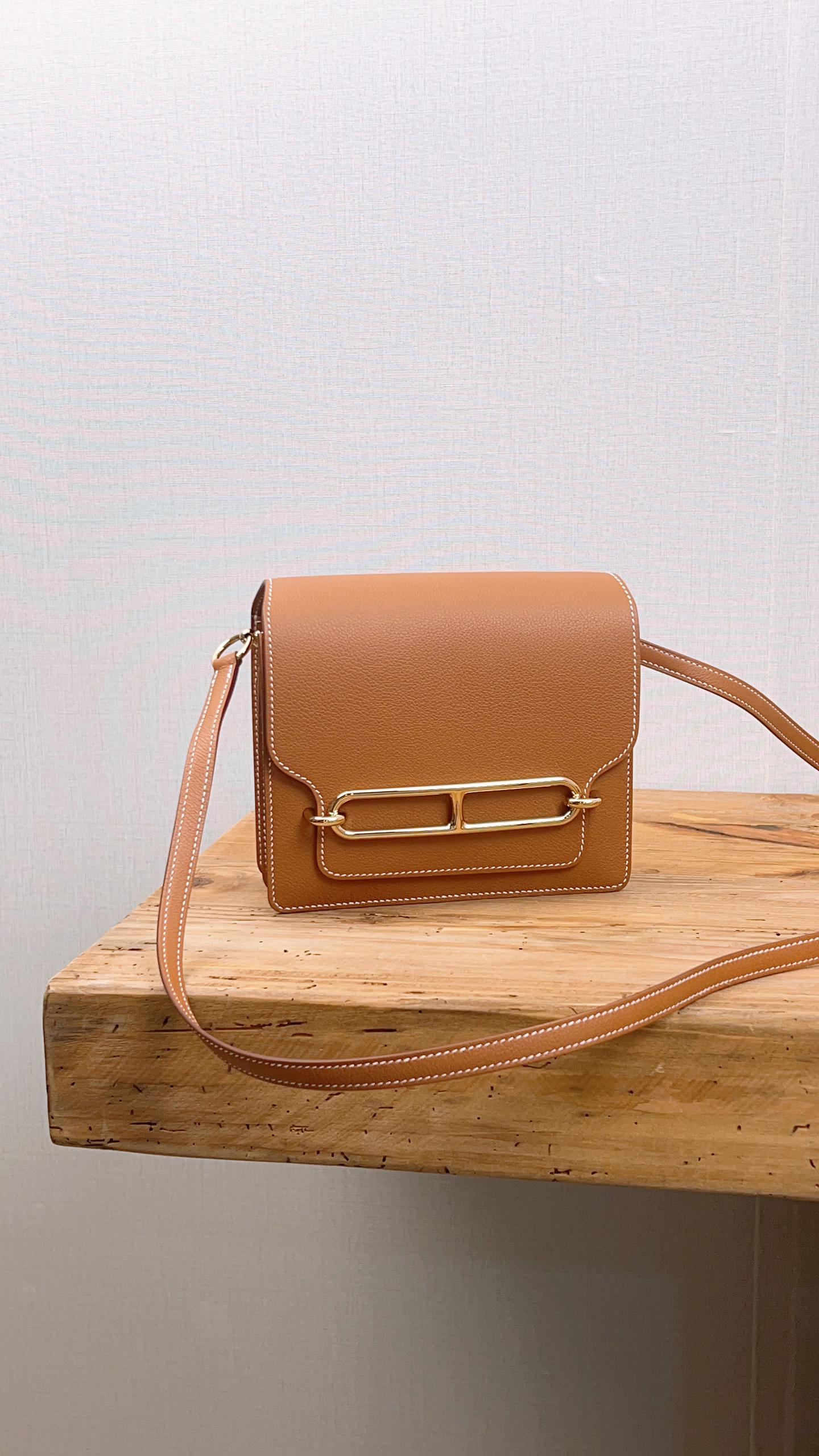 Hermes Gold Evercolour Mini Roulis