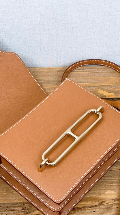 Hermes Gold Evercolour Mini Roulis