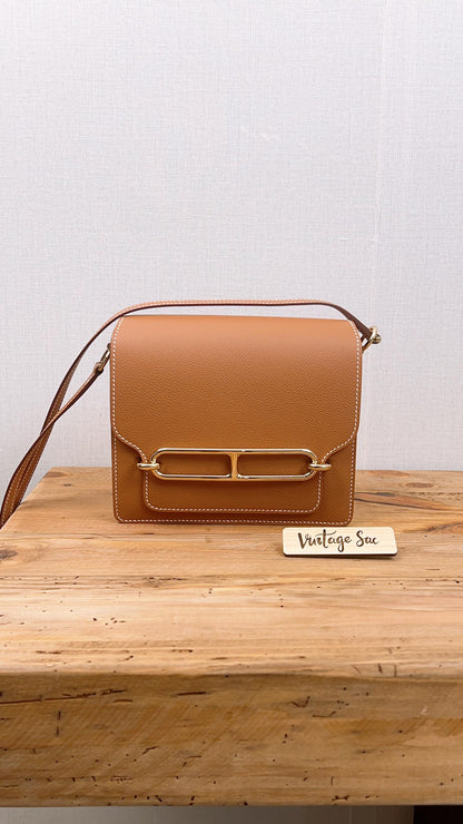 Hermes Gold Evercolour Mini Roulis