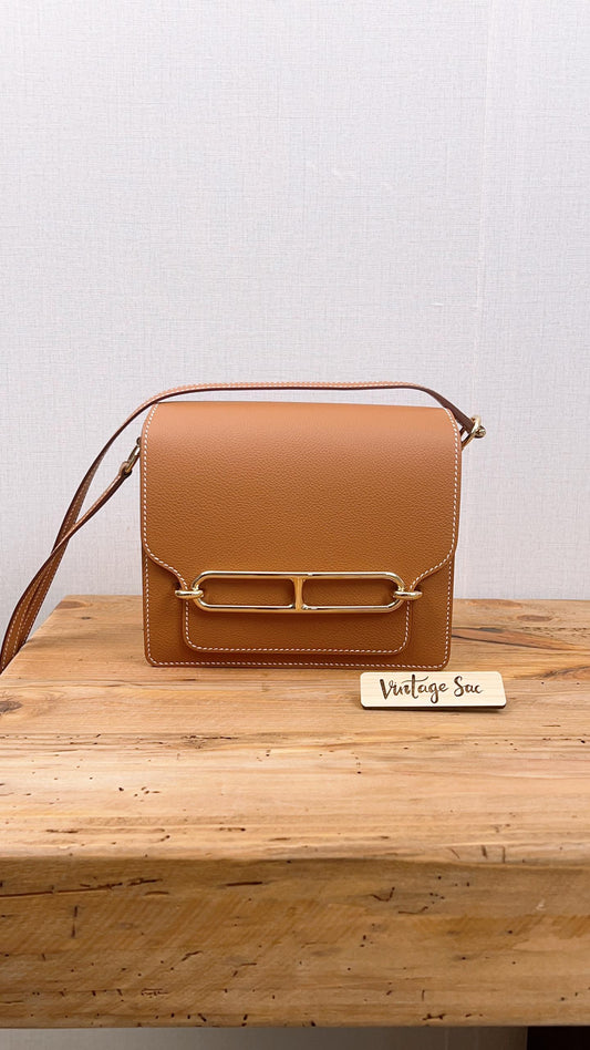 Hermes Gold Evercolour Mini Roulis