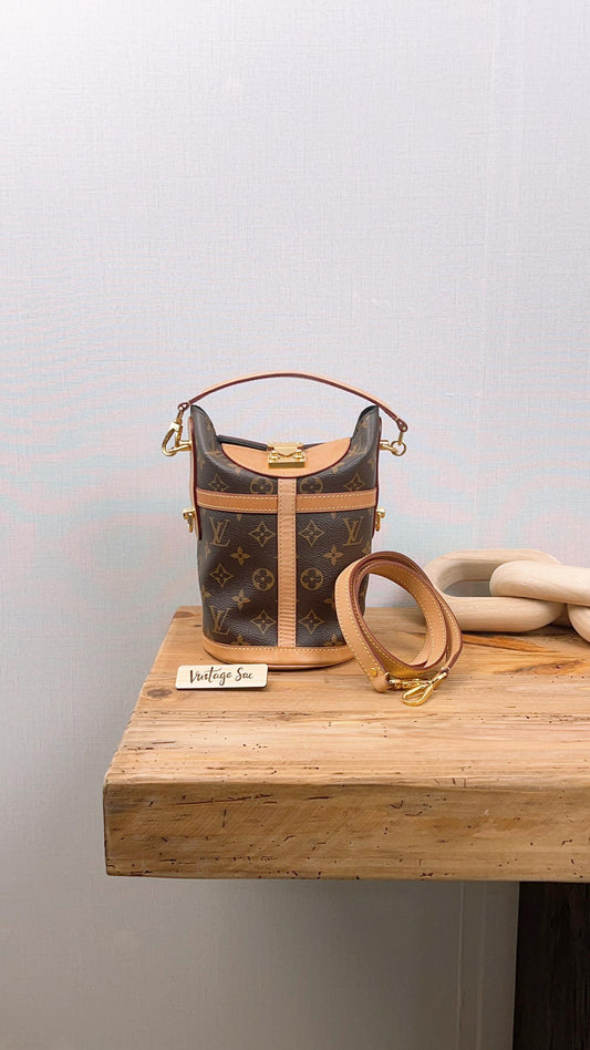 LV Monogram Duffle Bucket Bag