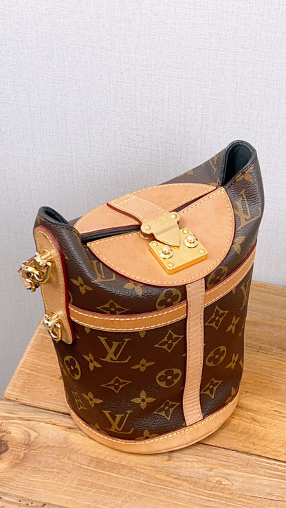 LV Monogram Duffle Bucket Bag