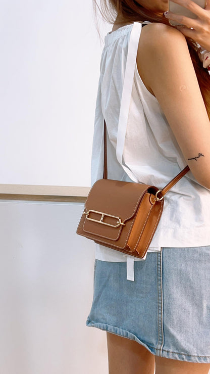 Hermes Gold Evercolour Mini Roulis