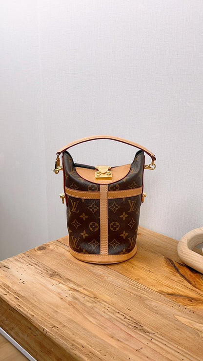LV Monogram Duffle Bucket Bag