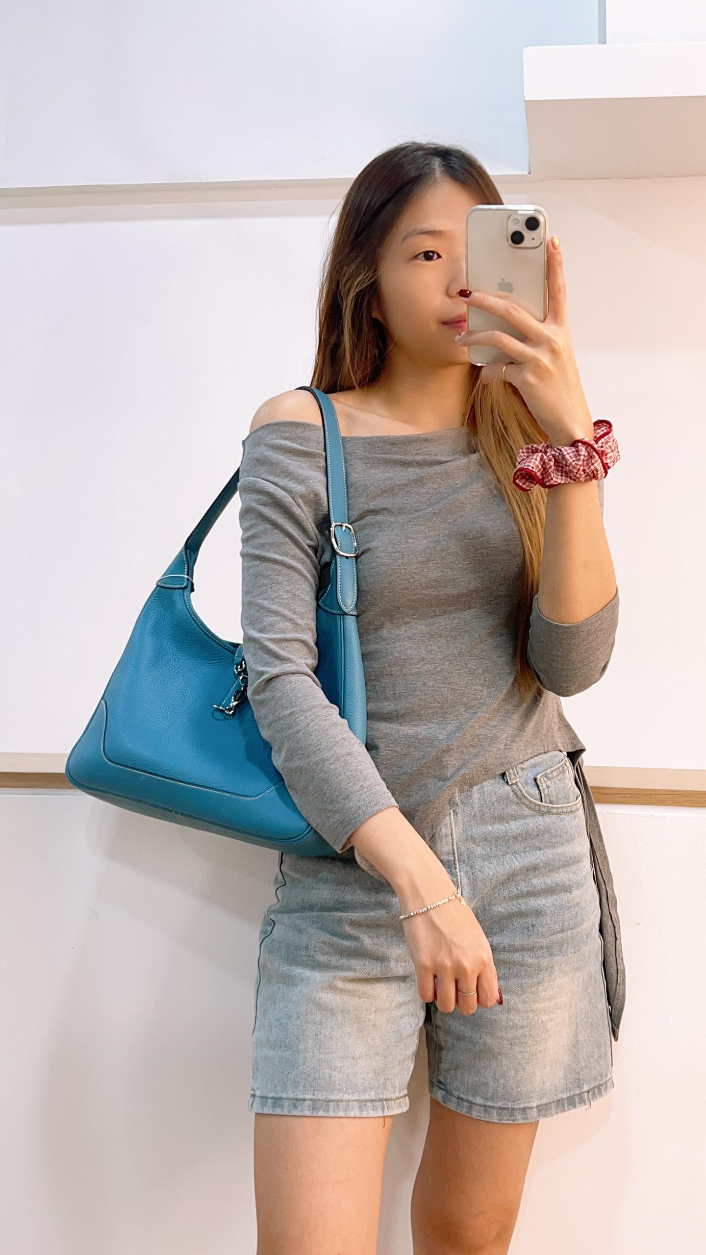 Hermes Jean Trim 11 31 Clemence Hobo Shoulder