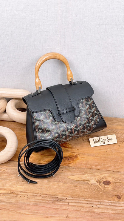 Goyard Black Mini Saigon Bag
