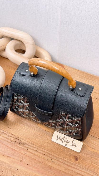 Goyard Black Mini Saigon Bag