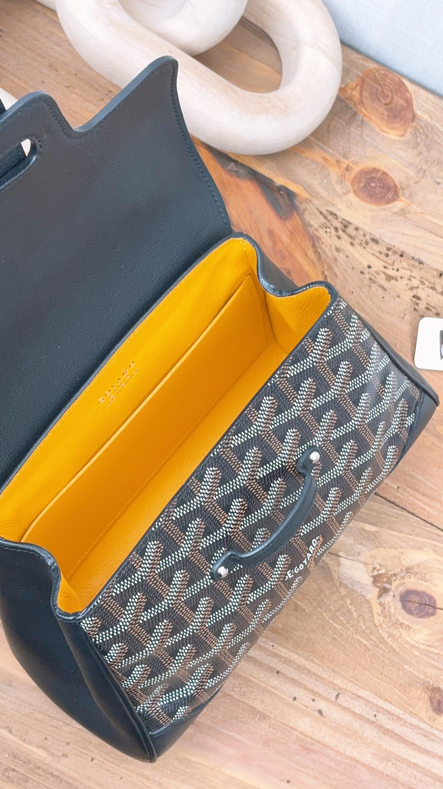 Goyard Black Mini Saigon Bag