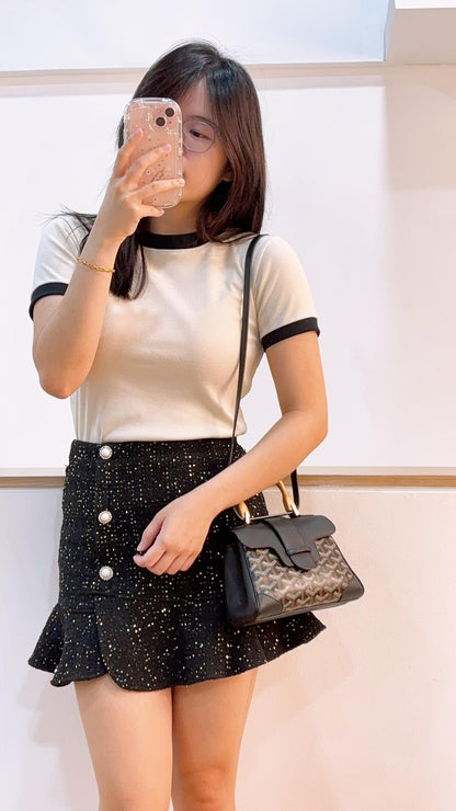 Goyard Black Mini Saigon Bag