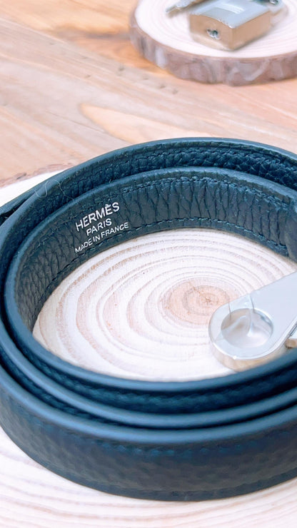 Hermes Togo Noir Kelly 25 (PHW)