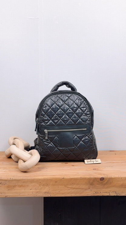 Chanel Black Coco Cocoon Backpack