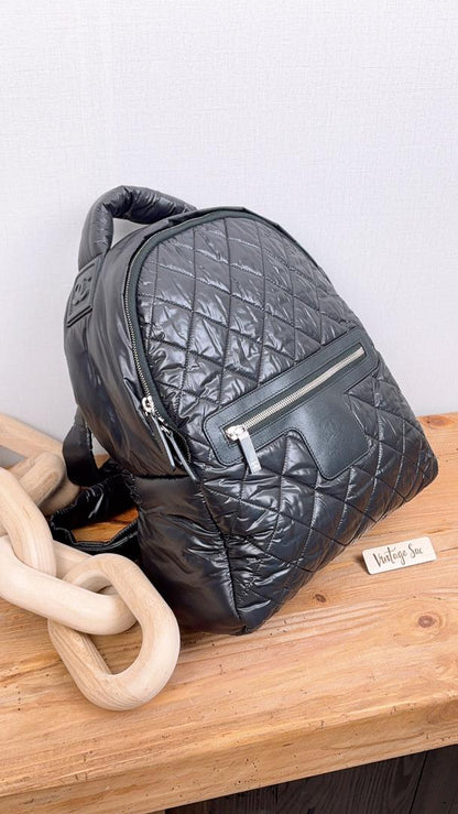 Chanel Black Coco Cocoon Backpack