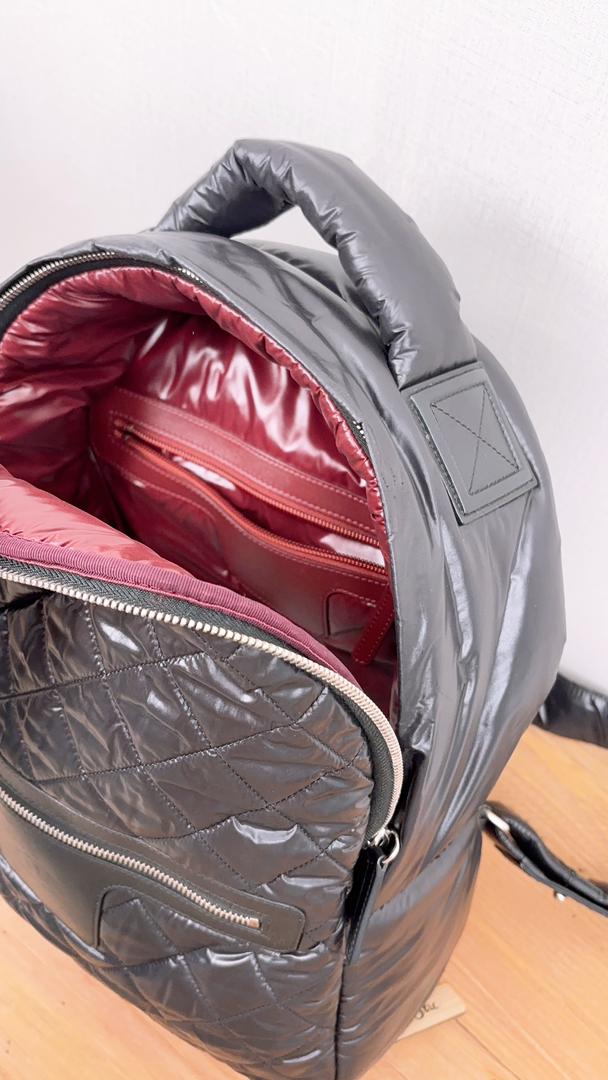 Chanel Black Coco Cocoon Backpack