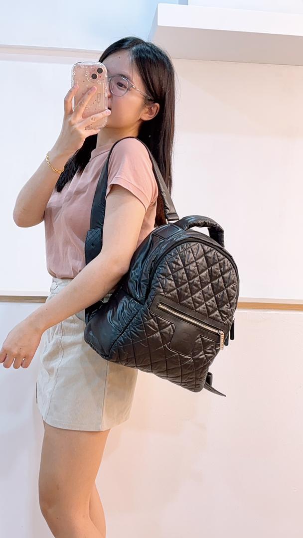 Chanel Black Coco Cocoon Backpack