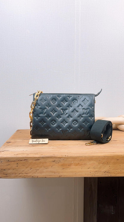 LV Black Coussin PM