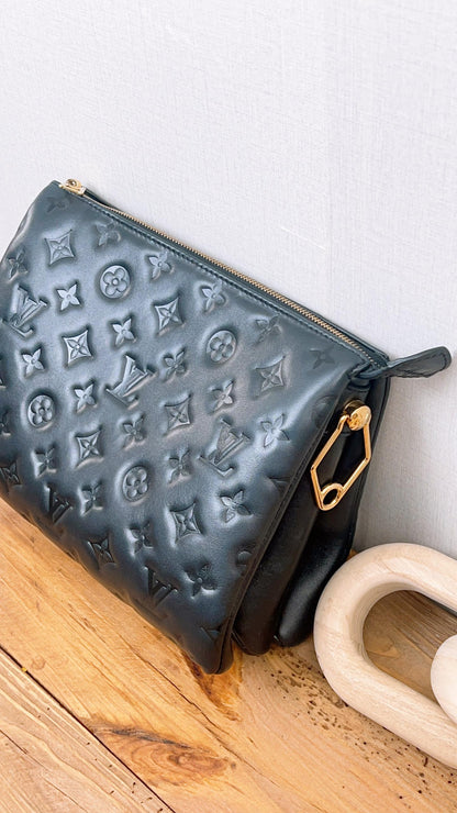 LV Black Coussin PM