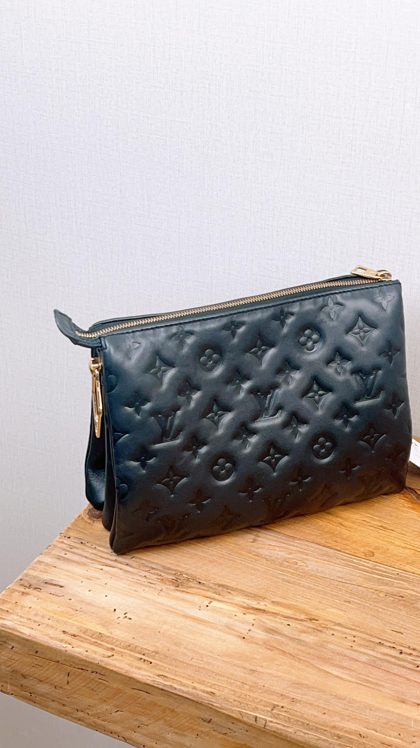 LV Black Coussin PM