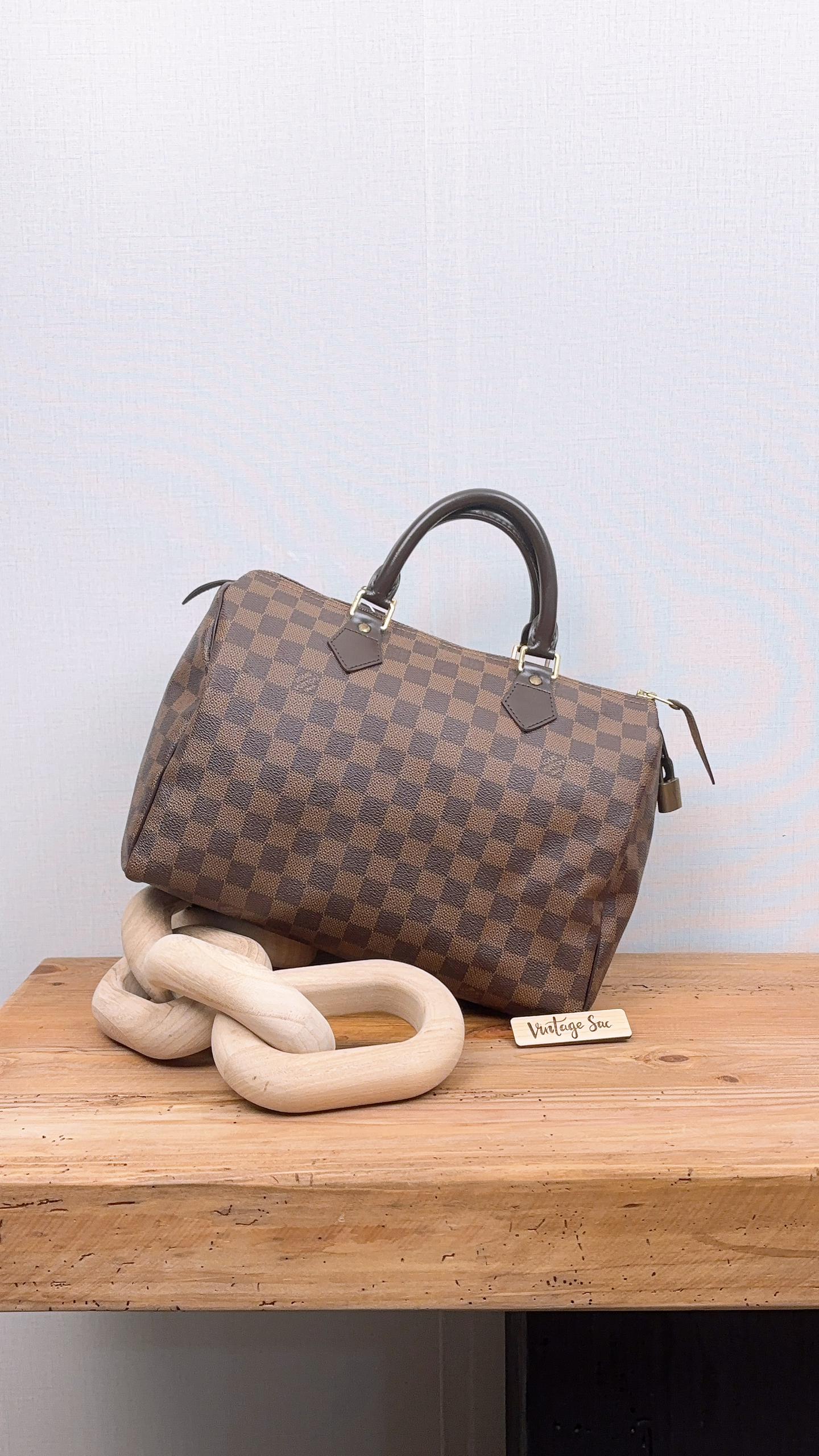 LV Damier Ebene Speedy 30