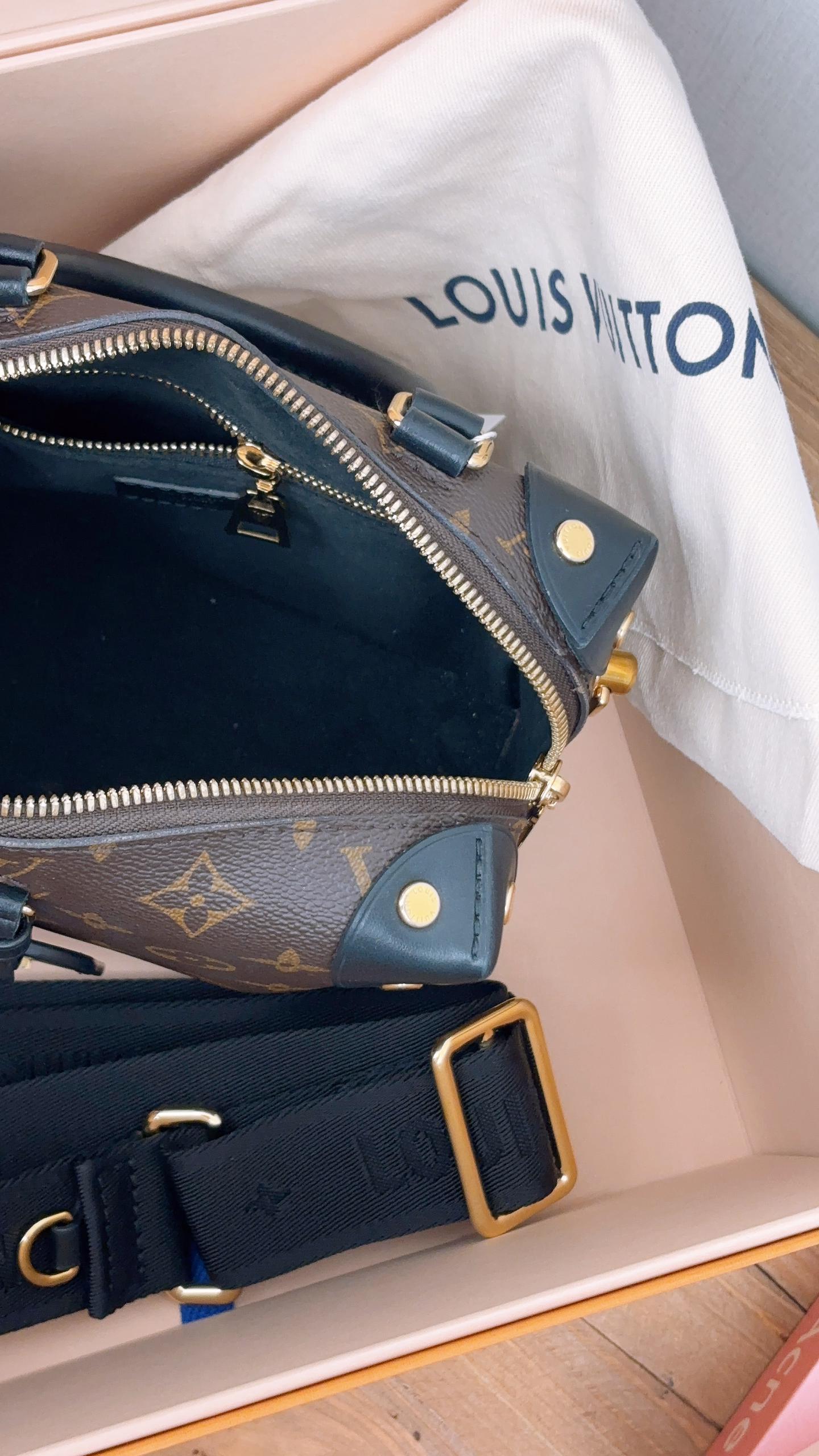 LV Monogram Petite Malle Souple
