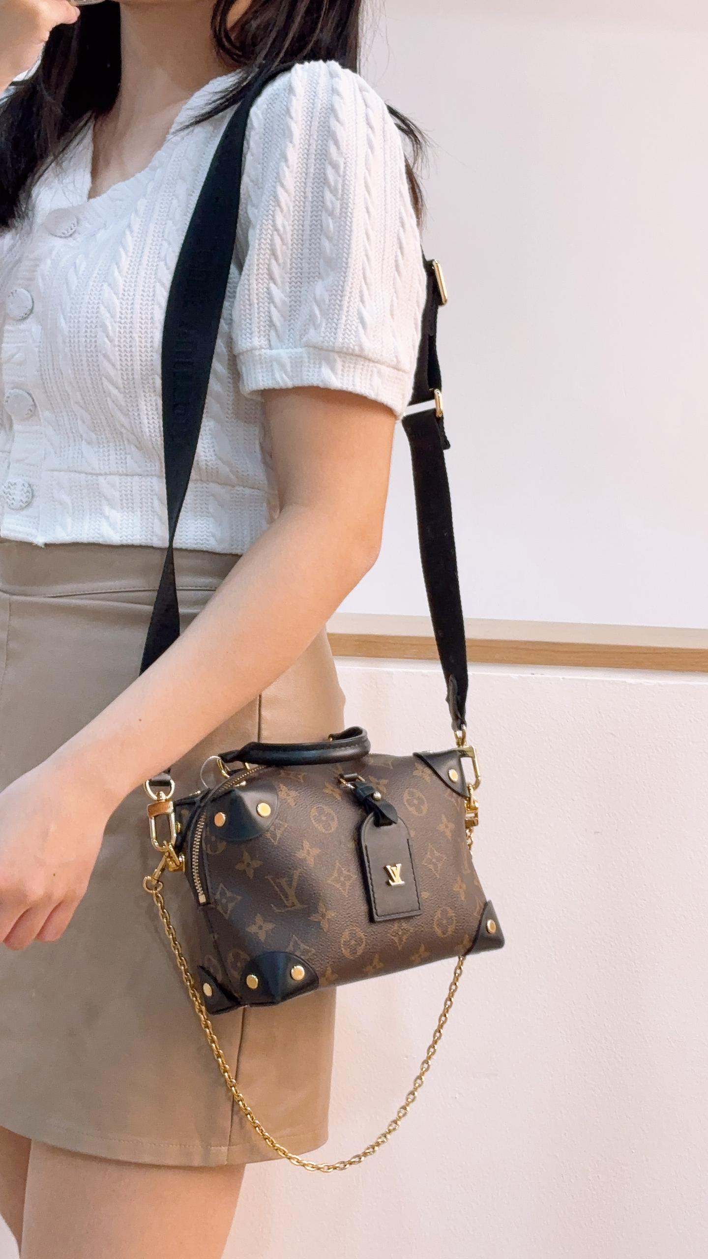 LV Monogram Petite Malle Souple