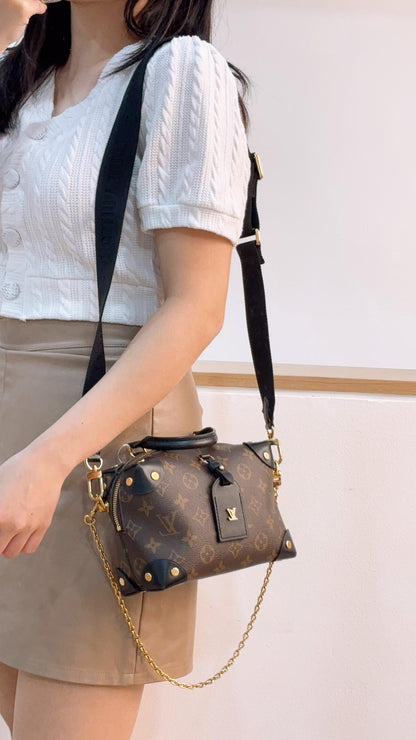 LV Monogram Petite Malle Souple