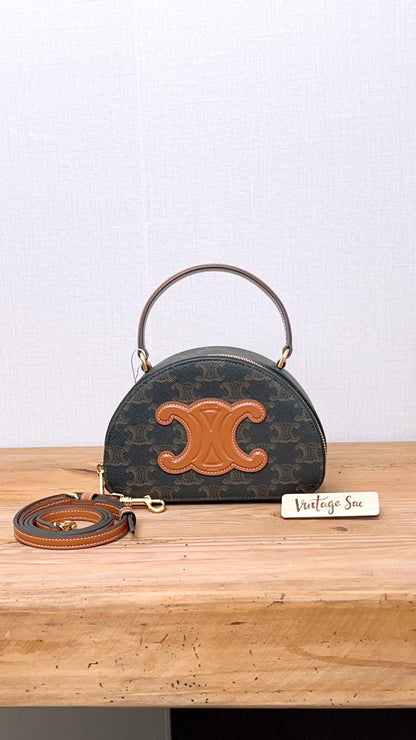 Celine Triomphe Half Moon Case