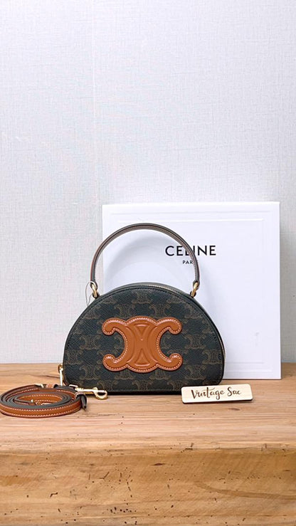 Celine Triomphe Half Moon Case