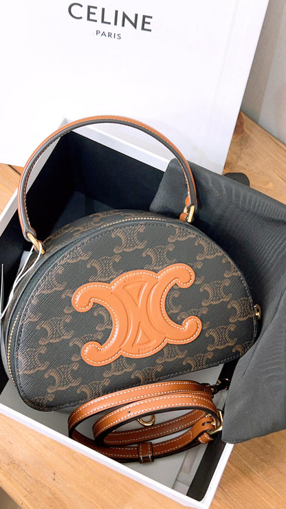Celine Triomphe Half Moon Case