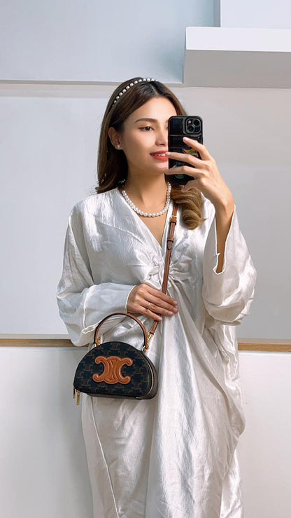 Celine Triomphe Half Moon Case