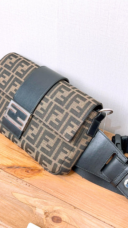 Fendi Zucca 2 Way Belt Beg